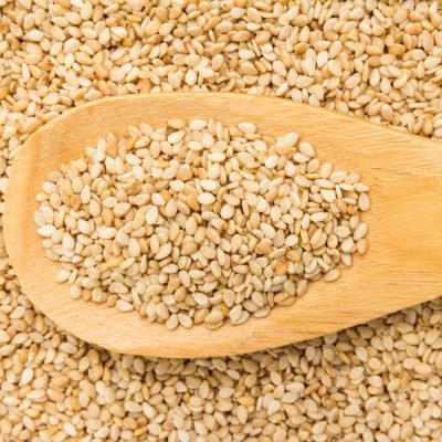 sesame-seeds-wooden-spoon